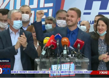 Draško Stanivuković proglasio pobjedu u Banjaluci, SNSD priznao poraz u Bijeljini (UŽIVO)
