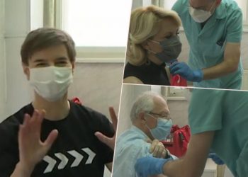 PREMIJERKA ANA, DARIJA I KON PRVI PRIMILI VAKCINE: Pogledajte kako je to izgledalo! Ovo je početak kraja pandemije korone (VIDEO)